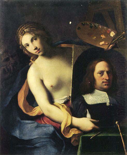 Allegory of Painting., Giovanni Domenico Cerrini